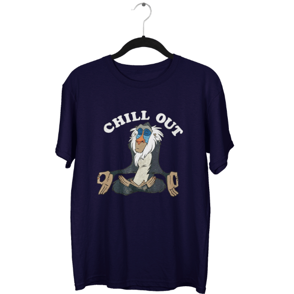 Chill Out Yoga Unisex Oversized T-Shirt