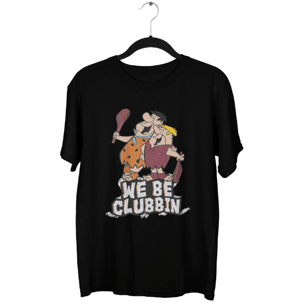 We Be Clubbin Cartoon Unisex Oversized T-Shirt