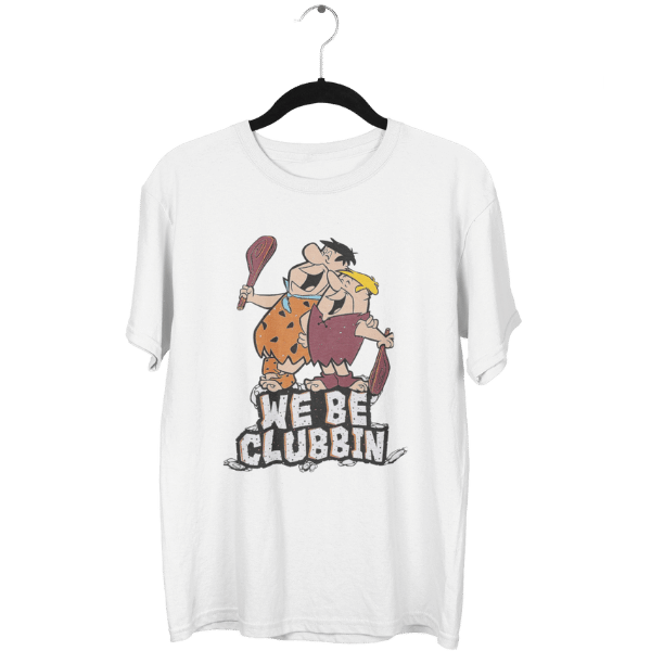 We Be Clubbin Cartoon Unisex Oversized T-Shirt