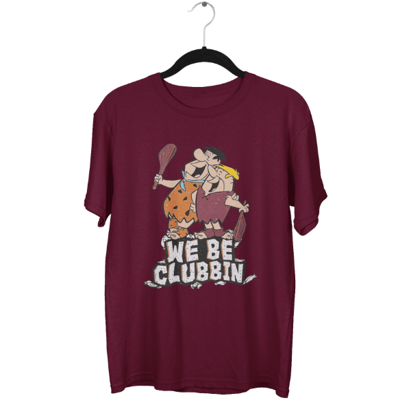 We Be Clubbin Cartoon Unisex Oversized T-Shirt