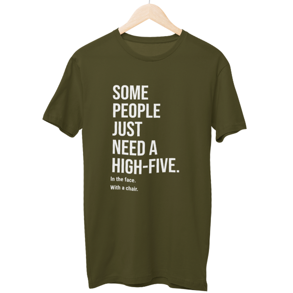 Need A High Five Regular Unisex T-Shirt