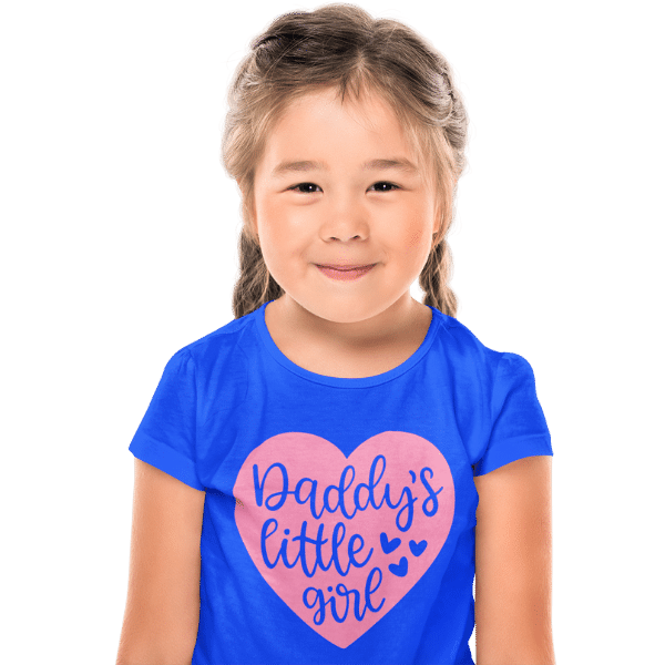 Daddy's Little Girl Kids T-Shirt