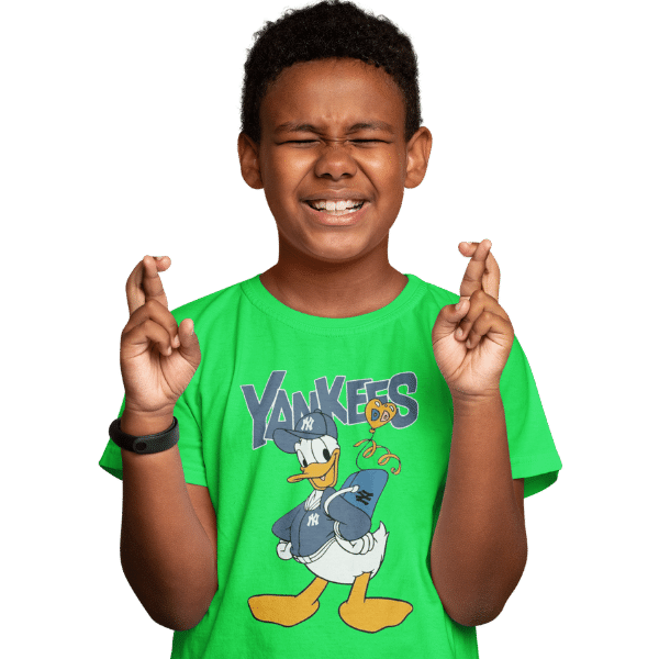 Yankees Donald Duck Unisex Kids T-Shirt