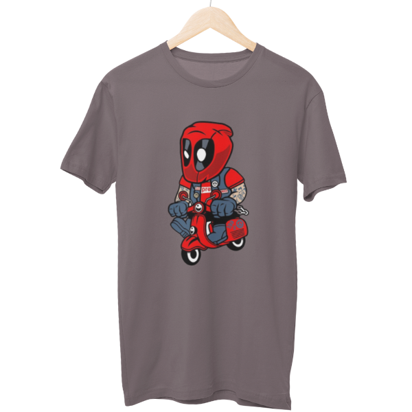 Deadpool On A Bike Unisex T-Shirt