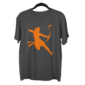 Jai Shree Ram Side Arrow Unisex Oversized T-Shirt