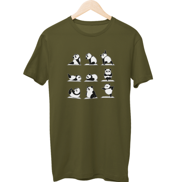 Panda Yoga Unisex T-Shirt