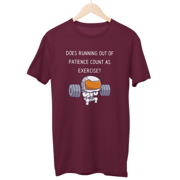 Running out Of Patience Regular Unisex T-Shirt