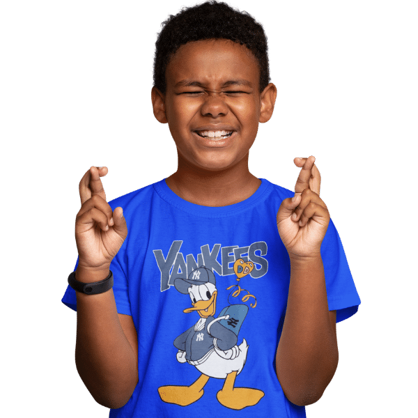 Yankees Donald Duck Unisex Kids T-Shirt