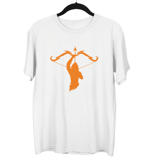 Jai Shree Ram Up Arrow Unisex Oversized T-Shirt