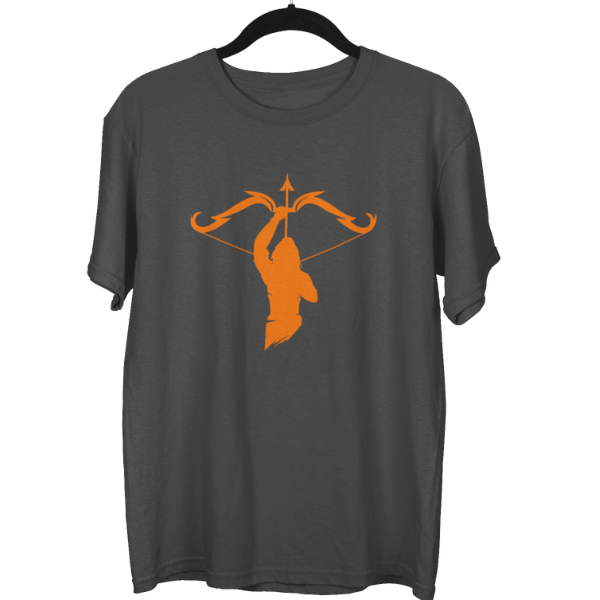 Jai Shree Ram Up Arrow Unisex Oversized T-Shirt