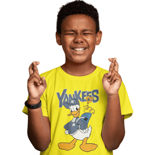 Yankees Donald Duck Unisex Kids T-Shirt