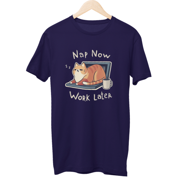 Nap Now Work Later T-Shirt