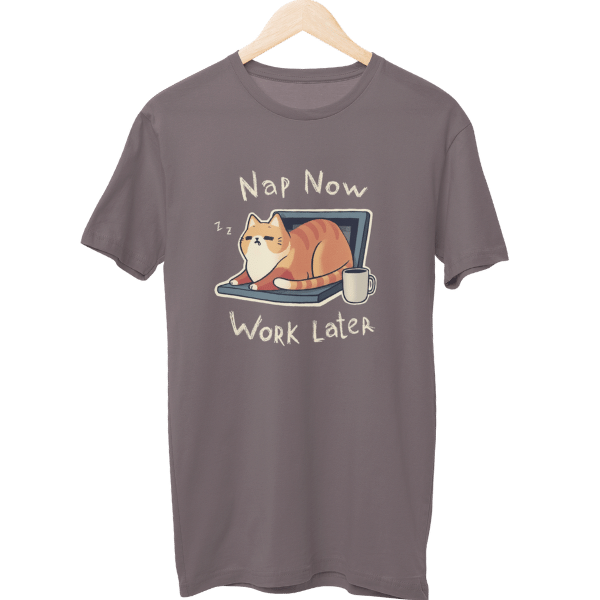 Nap Now Work Later T-Shirt