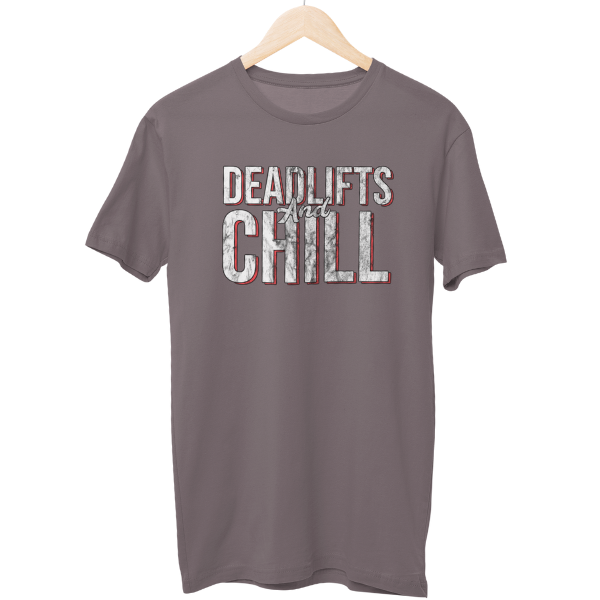 Deadlift & Chill Gym Unisex Regular T-Shirt