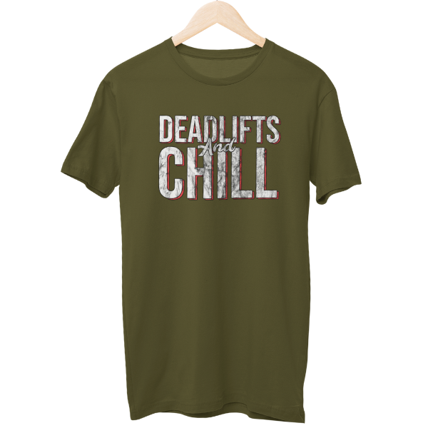 Deadlift & Chill Gym Unisex Regular T-Shirt