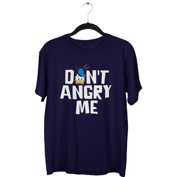 Dont Angry Me Cartoon Unisex Oversized T-Shirt