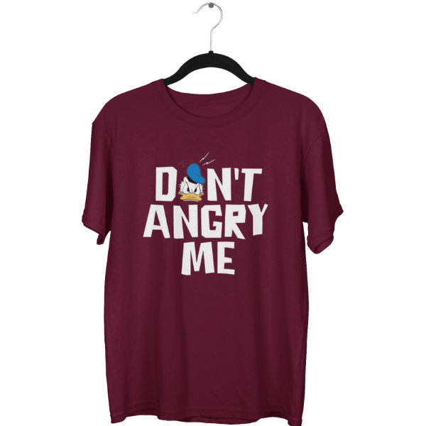 Dont Angry Me Cartoon Unisex Oversized T-Shirt