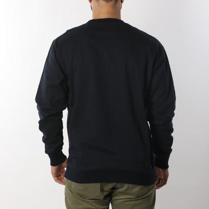 Solid Midnight Blue Unisex Sweatshirt