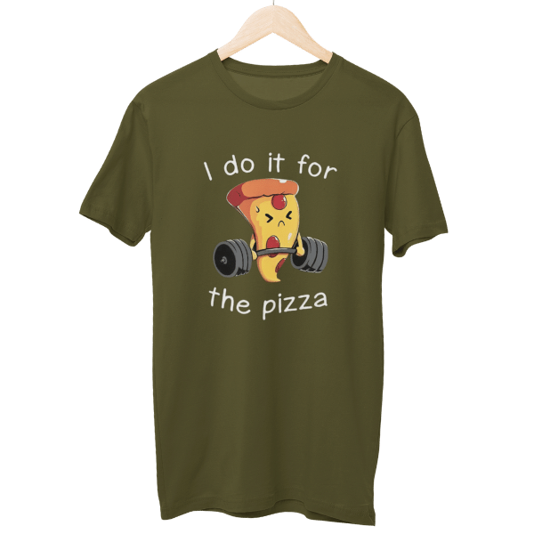 I Do It For The Pizza Gym Unisex T-Shirt