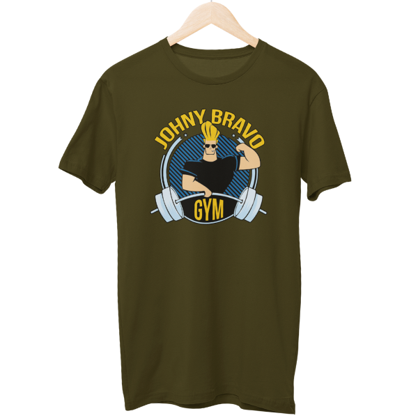 Jonny Bravo Gym Regular Unisex T-Shirt