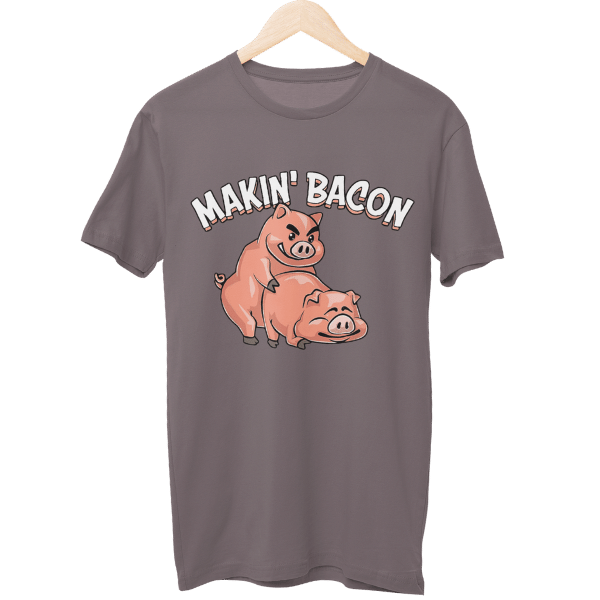 Making Bacon Food Unisex T-Shirt