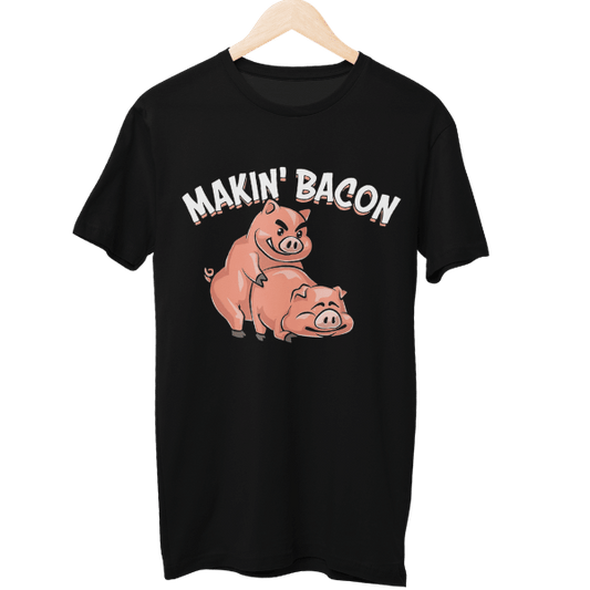 Making Bacon Food Unisex T-Shirt