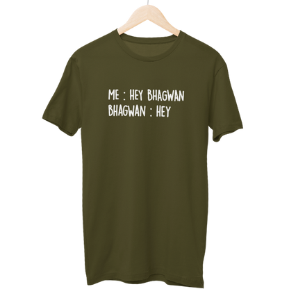 Hey Bhagwan Regular Unisex T-Shirt