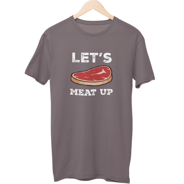 Lets Meat Up Food Unisex T-Shirt