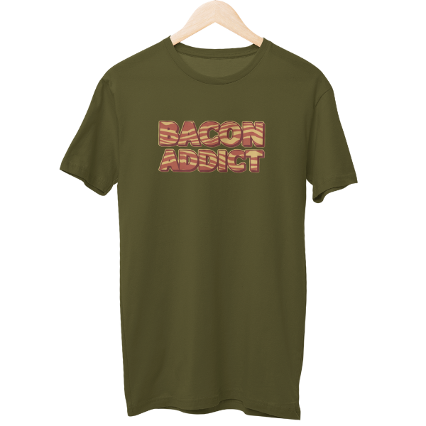 Bacon Addict Food Unisex T-Shirt