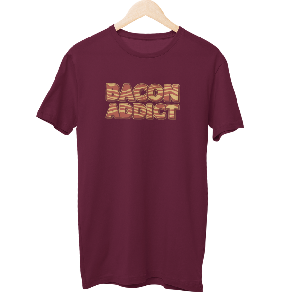 Bacon Addict Food Unisex T-Shirt