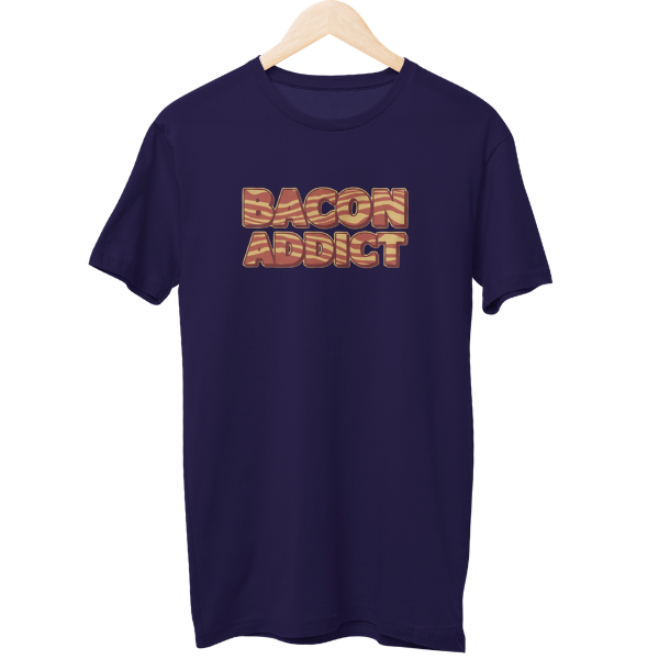 Bacon Addict Food Unisex T-Shirt