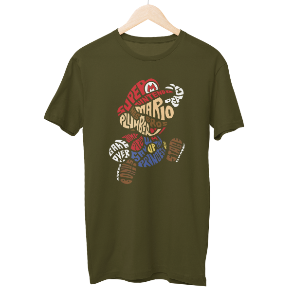 Super Mario Cartoon Regular Unisex T-Shirt