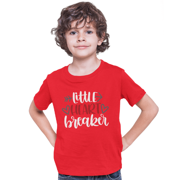 Little Heart Breaker Unisex Kids T-Shirt