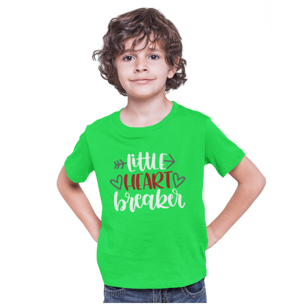 Little Heart Breaker Unisex Kids T-Shirt