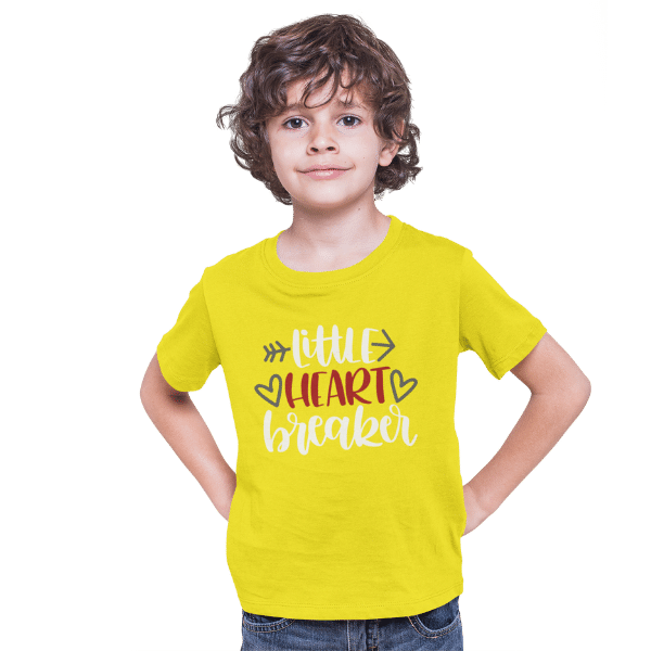 Little Heart Breaker Unisex Kids T-Shirt