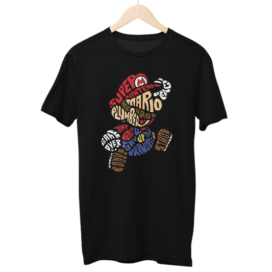 Super Mario Cartoon Regular Unisex T-Shirt