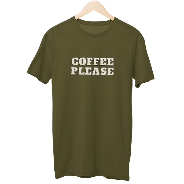 Coffee Please Gym Unisex T-Shirt