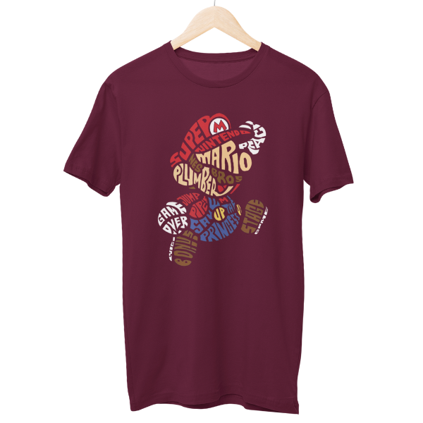 Super Mario Cartoon Regular Unisex T-Shirt