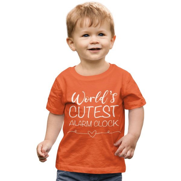 World's Best Alarm Clock Unisex Kids T-Shirt