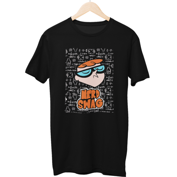 Dexter Nerd Swag Unisex Regular T-Shirt