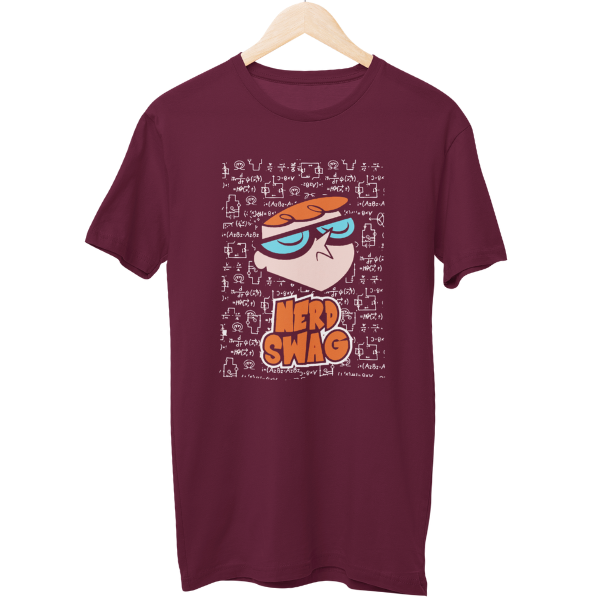 Dexter Nerd Swag Unisex Regular T-Shirt