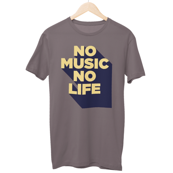 No Music No Life Regular Unisex T-Shirt