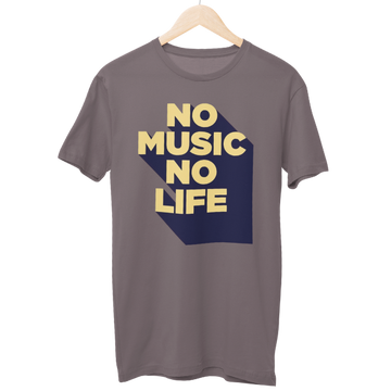 No Music No Life Regular Unisex T-Shirt