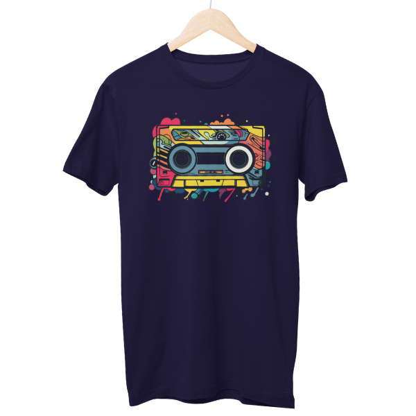 Music Cassete Regular Unisex T-Shirt