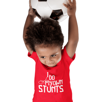 I Do My Own Stunts Unisex Kids T-Shirt