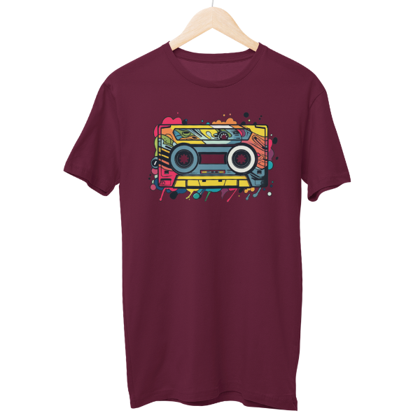 Music Cassete Regular Unisex T-Shirt