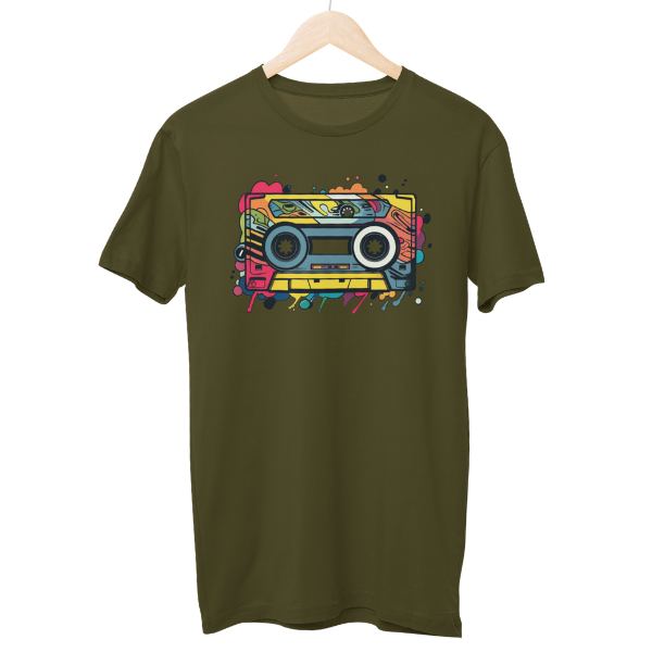 Music Cassete Regular Unisex T-Shirt