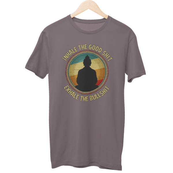 Inhale Good Shit Yoga Unisex T-Shirt