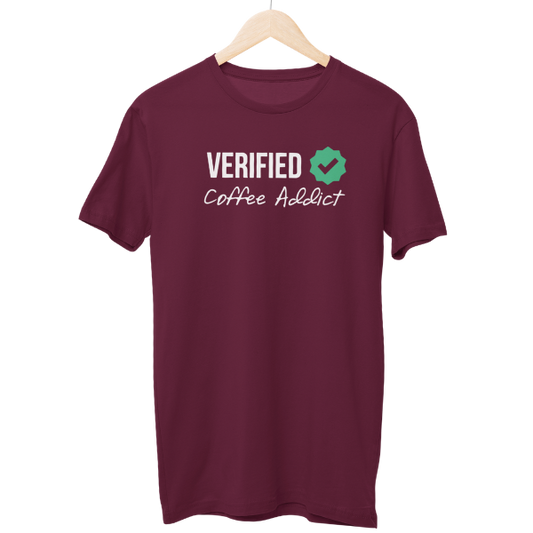 Coffee Verified Regular Unisex T-Shirt