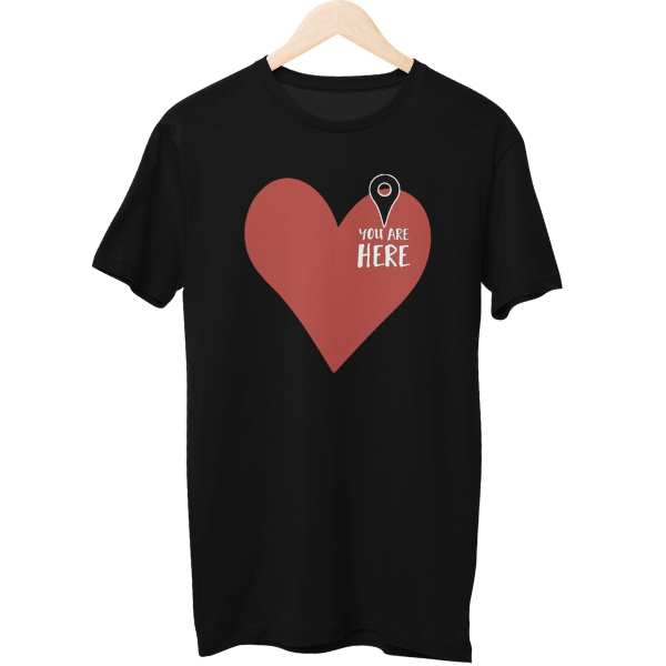 Wish You Were Here Heart Unisex T-Shirt